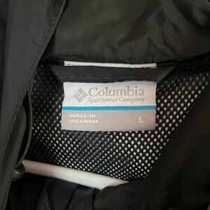 Mens Columbia Rain Jacket